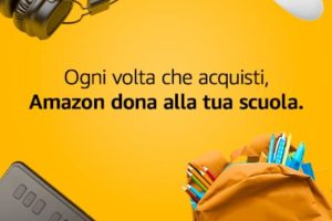 Con Amazon supporti la scuola